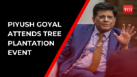 Union Minister Piyush Goyal attends Tree plantation programme in Delhi 