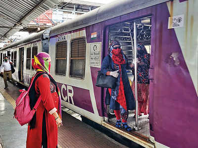All women can travel in local trains in off-peak hours