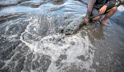 Patala Ganga in deep waters