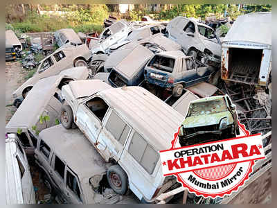 Thane’s streets getting cleared of clunkers; owners of 945 khataaras fall in line