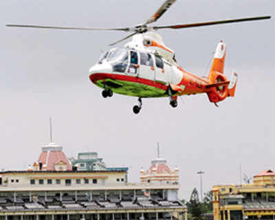 Pawan Hans chopper crashes into Arabian Sea, pilots missing