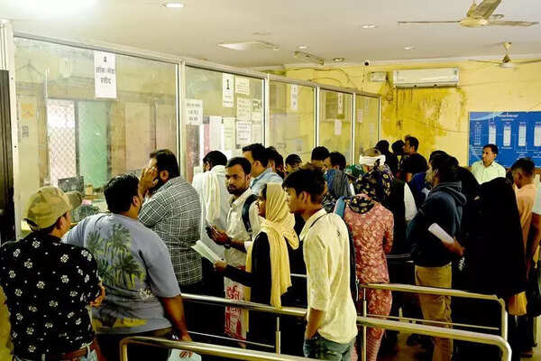 First day of merger, civic services collapse