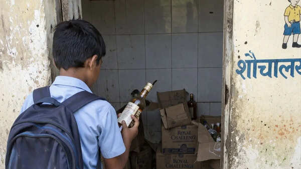 11-year-old gets high on booze stored in school toilet; stash found inside campus