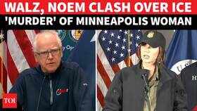 Minnesota Violence: Kristi Noem Shuts Down Guv Tim Walz On LIVE TV After Minneapolis Killing