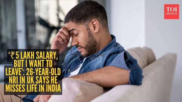 ‘₹5 lakh salary, but no peace’: 26-year-old NRI in UK says he wants to move back to India, internet divided