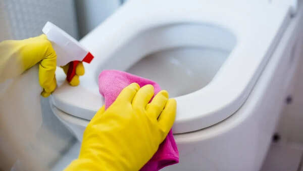Why you should spray vinegar around your toilet regularly