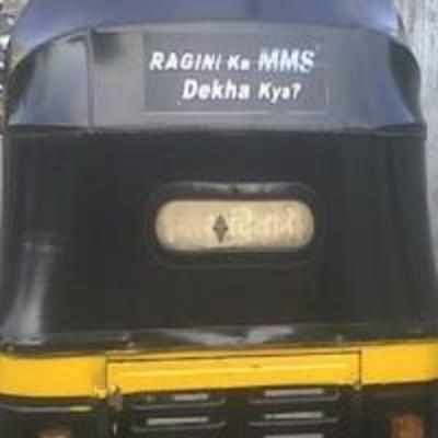 Ekta puts Ragini's MMS info on Mumbai autos