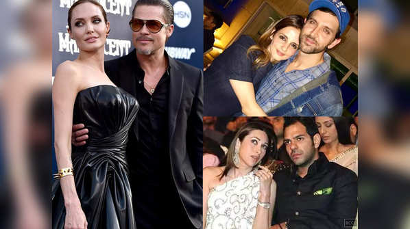 Karisma Kapoor-Sunjay Kapur, Brad Pitt-Angelina Jolie: Shocking separation and divorces of celeb couples