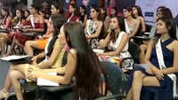 fbb Colors Femina Miss India contestants at fashion and style session with INIFD 