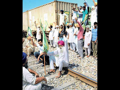 Farmers launch indefinite rail roko in Punjab against farm laws