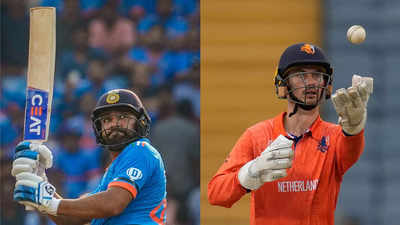 Live Cricket Score, IND vs NED 2023: India crush Netherlands by