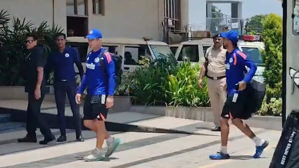 Watch: Team India arrives in New Chandigarh ahead of their one-off Test against Afghanistan