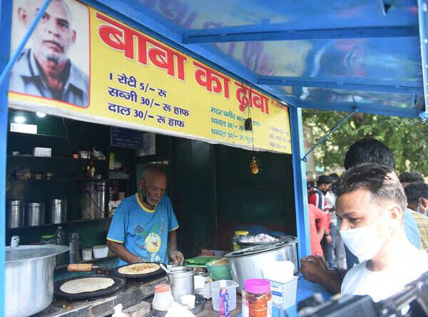 After viral social media video, Delhi joins hands to support Baba Ka Dhaba