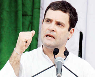 Rahul calls Modi ‘oppn leader’ at Mahad poll rally