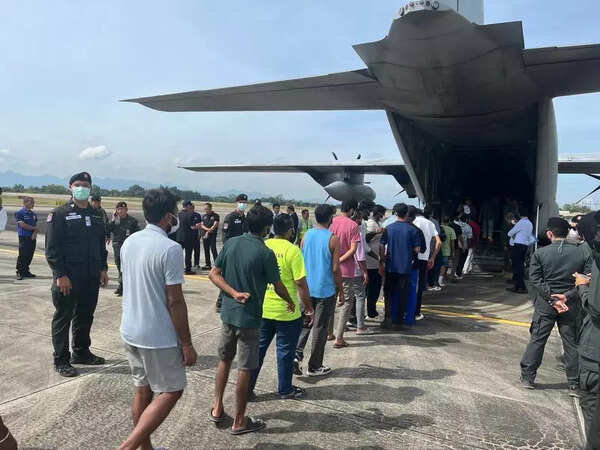 11 from T among 270 Indians rescued from Myanmar