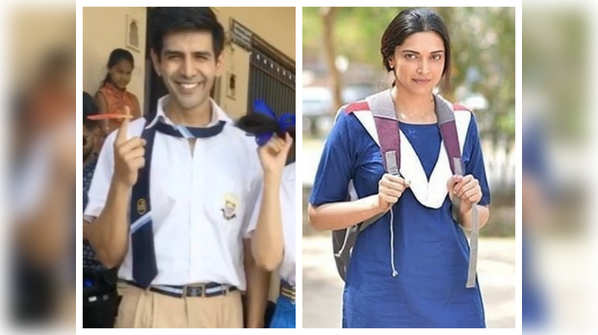 From Kartik Aaryan in ‘Love Aaj Kal’ to Deepika Padukone in ‘Chhapaak’: Bollywood actors who sported school uniforms in movies