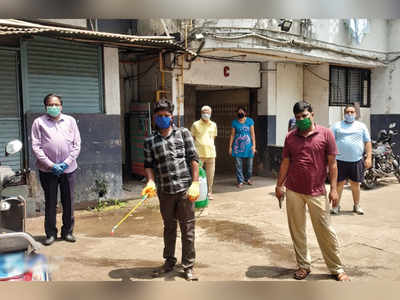 200 buildings in Kandivali sprayed with disinfectants