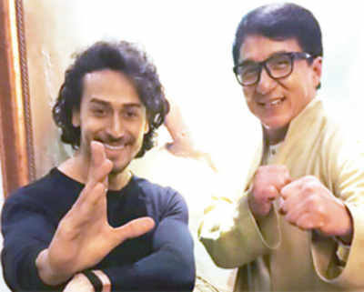 Tiger Shroff's fanboy moment with Jackie Chan