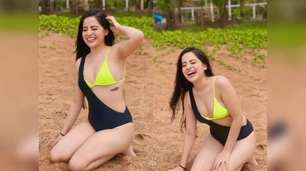 Happy in her space