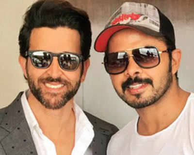 Hrithik Roshan gets inspired to get fit from Sreesanth