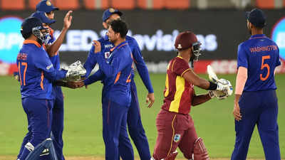 India vs West Indies 3rd ODI 2022 Highlights, Score Updates: India thump West  Indies by 96 runs to sweep the series 3-0 - The Times of India