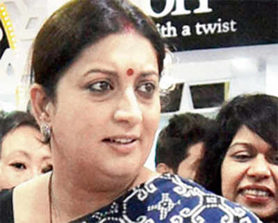 Irani dropped from cabinet panel on parl affairs