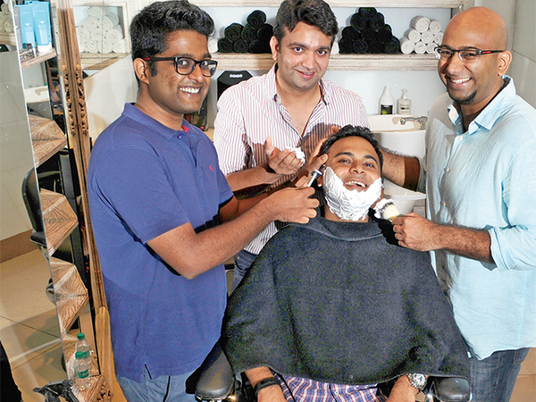 Startups take on big guns in men's grooming category