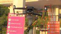 J&K: Drones keeping a close eye in Katra to ensure Covid-19 norms during Navratri 