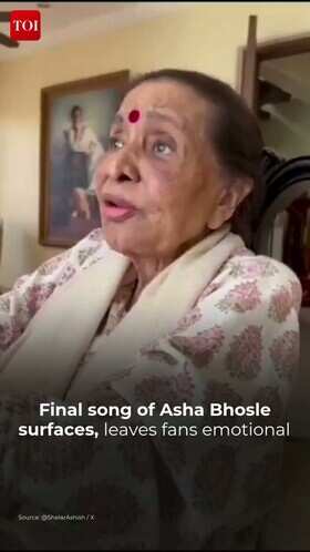 Asha Bhosle&rsquo;s Final Performance Leaves Fans Emotional