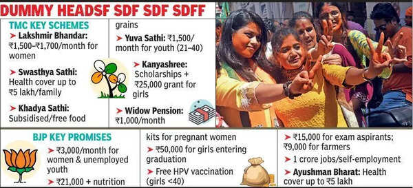 Women turned out more but TMC failed to reap gains as BJP welfare pitch reshaped support