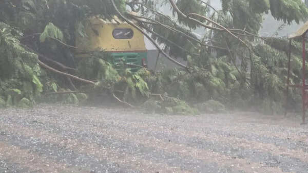 Hail in summer? Here’s why Bengaluru witnessed rare ice showers amid heat and humidity