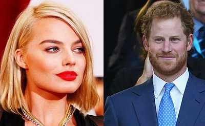 Margot Robbie, Prince Harry text each other