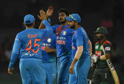 India vs Bangladesh Live Cricket Score & Updates, 5th T20 Match of Nidahas Trophy 2018 Tri-Series: Rohit Sharma and Washington Sundar power India’s 17-run win over Bangladesh, seal spot in finals