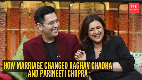 How marriage changed Raghav Chadha and Parineeti Chopra: From learning work-life balance to lessons in love