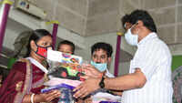CM Hemant Soren inaugurates, lays foundation stone of different govt schemes in Dumka 
