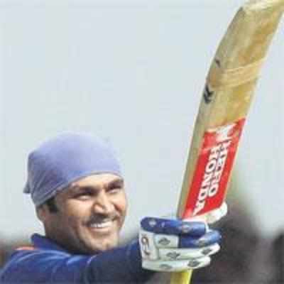 Target was 350, says Sehwag