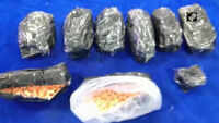 Custom officers seize postal parcels carrying illegal pills, crystals at Chennai Airport 