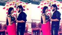 Bhojpuri actors Poonam Dubey and Arvind Akela Kallu turn romantic, pictures go viral 