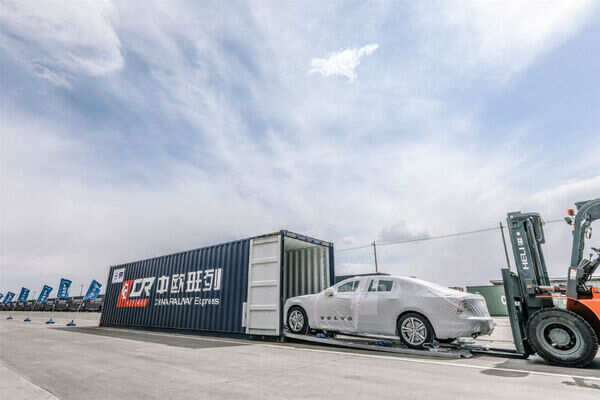 One train, 123 cars, two continents: China to Belgium in 18 days