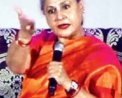 Jaya Bachchan: Stop taking pictures!