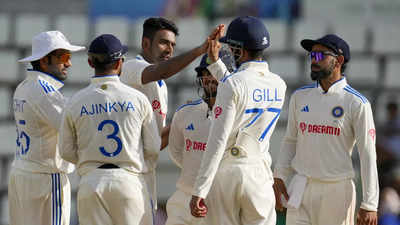 India vs West Indies Highlights, 1st Test: India thrash West