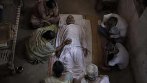 Why it's worrying nearly half of dying people in India don't get medical attention