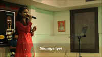 Soumya Iyer charmed the audience with Mere Dholna 