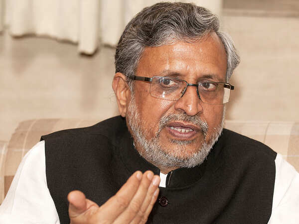 Sushil Modi asks Nitish to act against 'benami' property of Lalu family