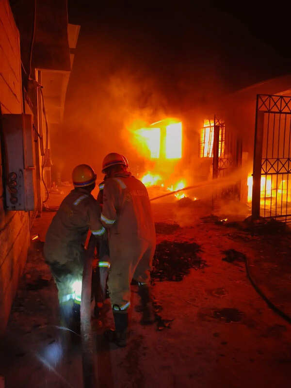 Fire at tannery destroys goods worth crores, no casualties reported