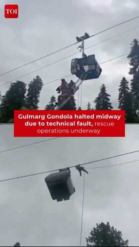 Rescue Operation at Gulmarg Gondola