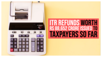 ITRs worth Rs 88,652 crore issued to taxpayers so far this fiscal 