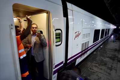 High-speed Talgo reaches Mumbai, delayed by rains
