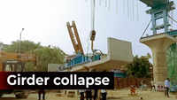 Close shave for passers-by: Over 100 tons of concrete girder collapses in Ghaziabad 