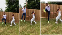 Cuteness alert! Deepika Padukone whacks Ranveer Singh with a bat 